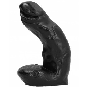 ALL BLACK DILDO REALISTICO 15CM:: Discreción en tusexshopgay.com