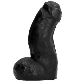 ALL BLACK REALISTIC DONG NEGRO 17CM:: Discreción en tusexshopgay.com