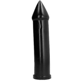 ALL BLACK DILDO 24CM:: Discreción en tusexshopgay.com