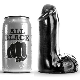 ALL BLACK DILDO REALISTICO 13CM por sólo 25.99€