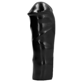ALL BLACK DILDO REALISTICO 20CM:: Discreción en tusexshopgay.com