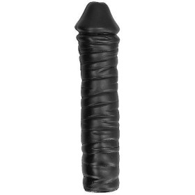 ALL BLACK DONG 38CM:: Discreción en tusexshopgay.com