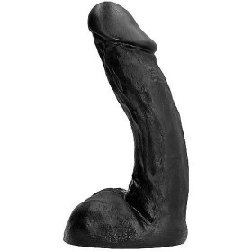 ALL BLACK DONG  28CM:: Discreción en tusexshopgay.com