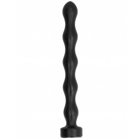 ALL BLACK  ANAL PLUG BALL 32CM:: Discreción en tusexshopgay.com