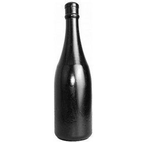 ALL BLACK ANAL BOTTLE 34,5CM:: Discreción en tusexshopgay.com