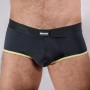 MACHO - MS24A CALZONCILLO BRIEF DARK AMARILLO L:: Discreción en tusexshopgay.com