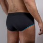 MACHO - MS24B CALZONCILLO BRIEF DARK AZUL L:: Discreción en tusexshopgay.com