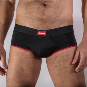 MACHO - MS24R CALZONCILLO BRIEF DARK ROJO L:: Discreción en tusexshopgay.com