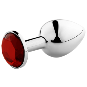 SECRETPLAY PLUG ANAL Aluminio ROJO L por sólo 26.50€