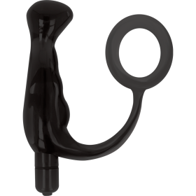 ADDICTED TOYS VIBRADOR PROSTÁTICO NEGRO 10 CM por sólo 29.95€