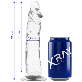 Xray Clear Dildo Transparente 21 Cm X 4Cm:: Envío discreto en tusexshopgay.com