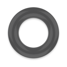 Powering  Anillo Pene  4.8 cm PR05 Negro:: Discreción en tusexshopgay.com