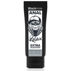 BLACK HOLE GEL BASE AGUA DILATACION ANAL 70 ML por sólo 7.90€