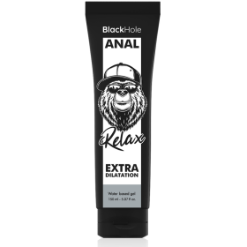 BLACK HOLE GEL BASE AGUA DILATACION ANAL 150 ML por sólo 11.90€
