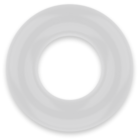 Powering  Anillo Pene  3.8 cm PR04 Clear:: Discreción en tusexshopgay.com