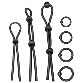 ADDICTED TOYS KIT DE 7 ANILLAS SILICONA FLEXIBLE por sólo 18.95€