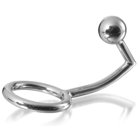 METALHARD COCK RING ANILLO CON GANCHO INTRUDER ANAL 45MM por sólo 26.28€