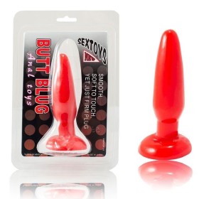 PLUG ANAL PEQUEÑO ROJO 15CM por sólo 9.95€