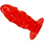 BAILE PLUG ANAL CON VENTOSA ROJO por sólo 6.90€