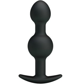 PRETTY LOVE - BOLAS ANALES SILICONA ESTIMULACION ESPECIAL 10.3 CM - NEGRO por sólo 14.99€