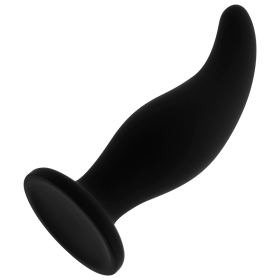 OHMAMA PLUG ANAL SILICONA CURVADO PUNTO P 12 CM por sólo 9.95€