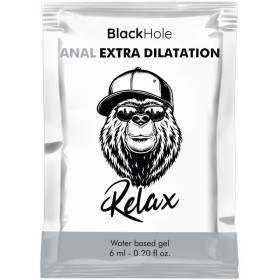 BLACK HOLE GEL BASE AGUA DILATACION ANAL 6 ML MONODOSIS por sólo 0.65€