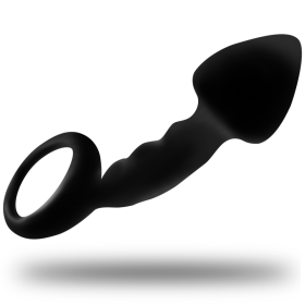 OHMAMA PLUG ANAL ACANALADO CON ANILLA por sólo 9.95€