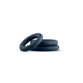 3-Piece Cock Ring Set - Grey:: Envío discreto en TuSexShopGay.com