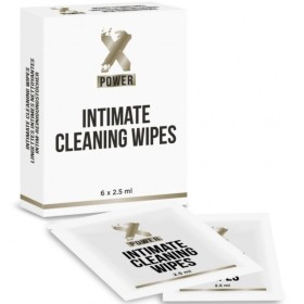XPOWER INTIMATE CLEANING WIPES TOALLITAS LIMPIEZA INTIMA 6 UNIDADES por sólo 13.00€