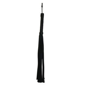 Black Faux Leather Flogger :: compra online en tusexshopgay.com