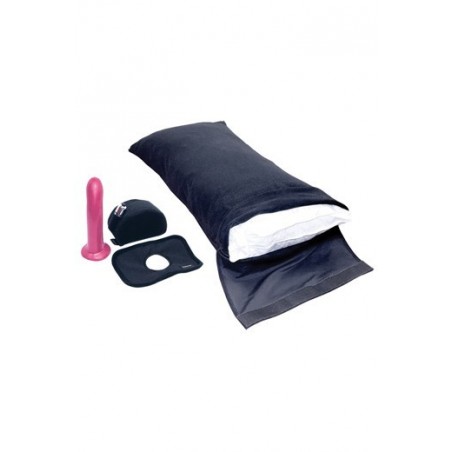 5 Piece Vibrating Position Pillowcase Set & Dildo