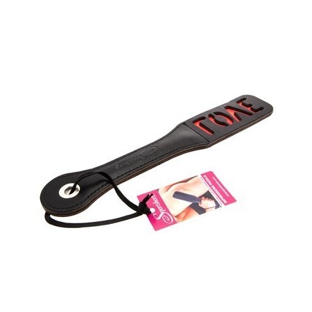 12 Leather Love Impression Paddle :: compra online en tusexshopgay.com