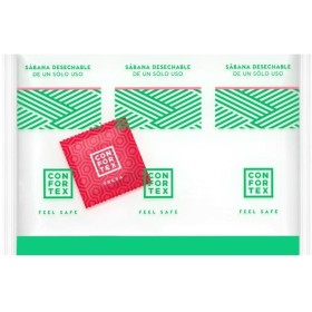 CONFORTEX SABANAS HIGIÉNICAS DESECHABLES INVIDUAL + PRESERVATIVO FRESA por sólo 0.99€