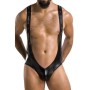 PASSION - 027 BODY BRUNO NEGRO L/XL:: Discreción en tusexshopgay.com