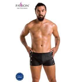 PASSION - 048 SHORT DAVID NEGRO L/XL:: Discreción en tusexshopgay.com