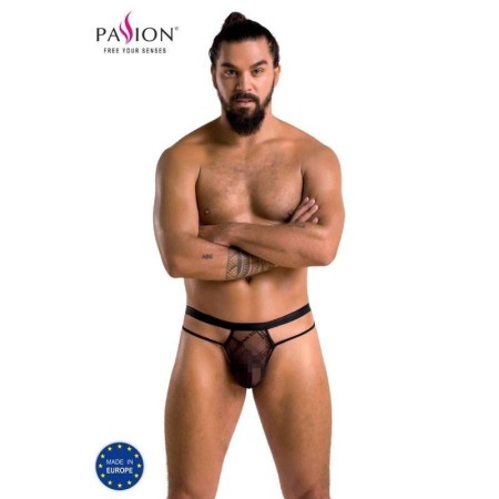 PASSION - 029 TANGA COLLIN NEGRO L/XL:: Discreción en tusexshopgay.com