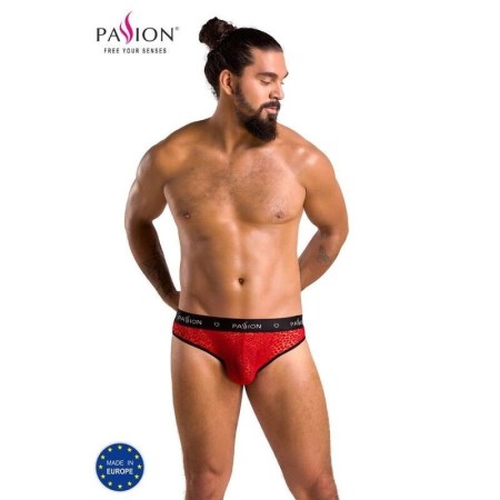 PASSION - 031 SLIP MIKE ROJO L/XL:: Discreción en tusexshopgay.com