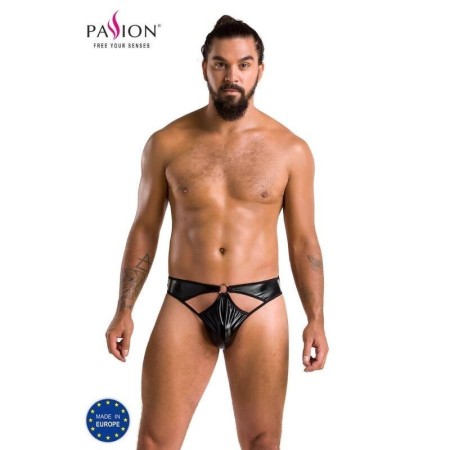 PASSION - 033 TANGA PAUL NEGRO L/XL:: Discreción en tusexshopgay.com