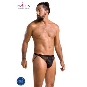 PASSION - 034 SLIP OPEN LUKE NEGRO L/XL:: Discreción en tusexshopgay.com