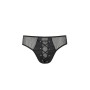 PASSION - 035 SLIP RICHARD NEGRO S/M:: Discreción en tusexshopgay.com