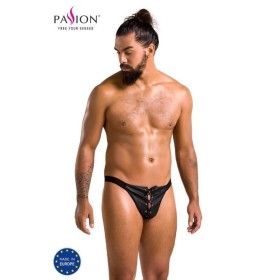 PASSION - 044 SLIP OPEN BEN NEGRO S/M:: Discreción en tusexshopgay.com