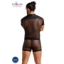 PASSION - 052 SET MICHAEL NEGRO L/XL:: Discreción en tusexshopgay.com