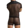 PASSION - 052 SET MICHAEL NEGRO L/XL:: Discreción en tusexshopgay.com