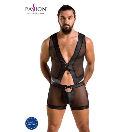 PASSION - 053 SET WILLIAM NEGRO S/M:: Discreción en tusexshopgay.com