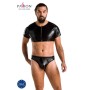 PASSION - 057 SET PETER NEGRO L/XL:: Discreción en tusexshopgay.com