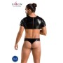PASSION - 057 SET PETER NEGRO L/XL:: Discreción en tusexshopgay.com