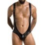PASSION - 027 BODY BRUNO NEGRO L/XL:: Discreción en tusexshopgay.com