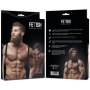 FETISH SUBMISSIVE ATTITUDE - ARNÉS ECOPIEL ESPALDA HOMBRE:: Discreción en tusexshopgay.com