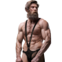 FETISH SUBMISSIVE ATTITUDE - ARNÉS ECOPIEL FORMA DE V HOMBRE:: Discreción en tusexshopgay.com