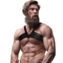 FETISH SUBMISSIVE ATTITUDE - ARNÉS ECOPIEL BRIGADE PECHO HOMBRE:: Discreción en tusexshopgay.com